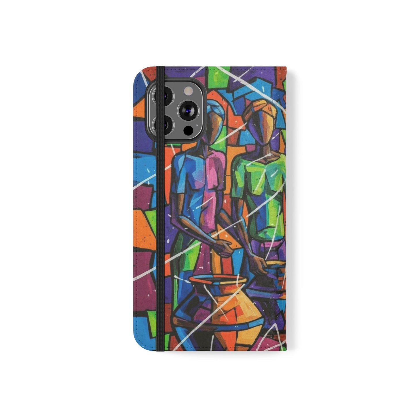 Rhythm of the Pots Flip Wallet Case