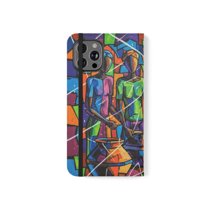 Rhythm of the Pots Flip Wallet Case