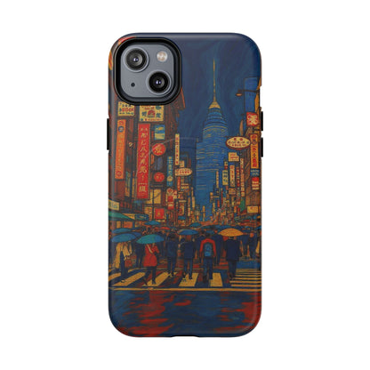 Neon Rain: Stories Beneath the City Lights MagSafe® Phone Case