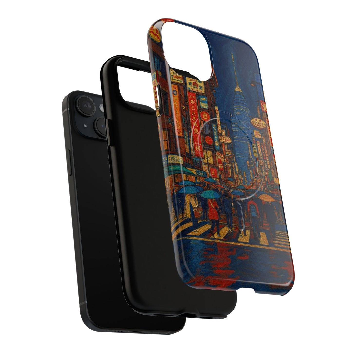 Neon Rain: Stories Beneath the City Lights MagSafe® Phone Case