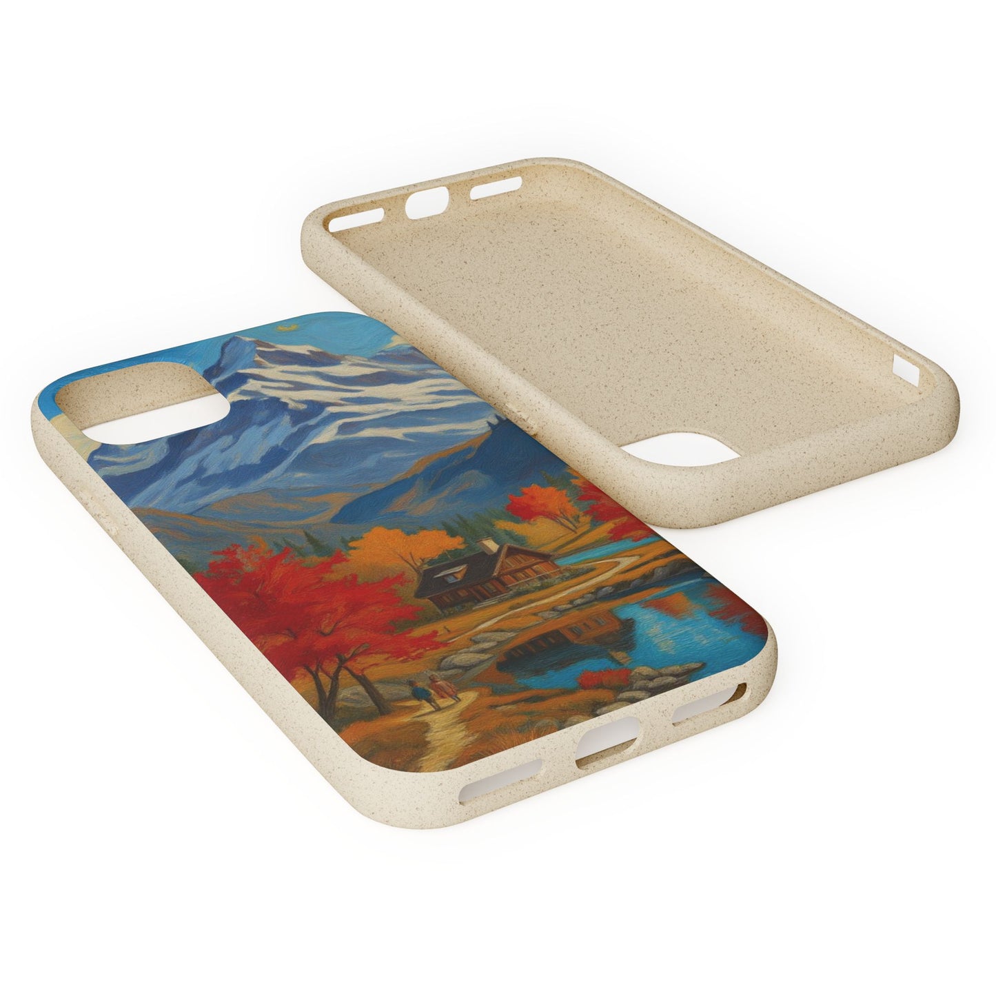 Whispering Pines Retreat Biodegradable Cases