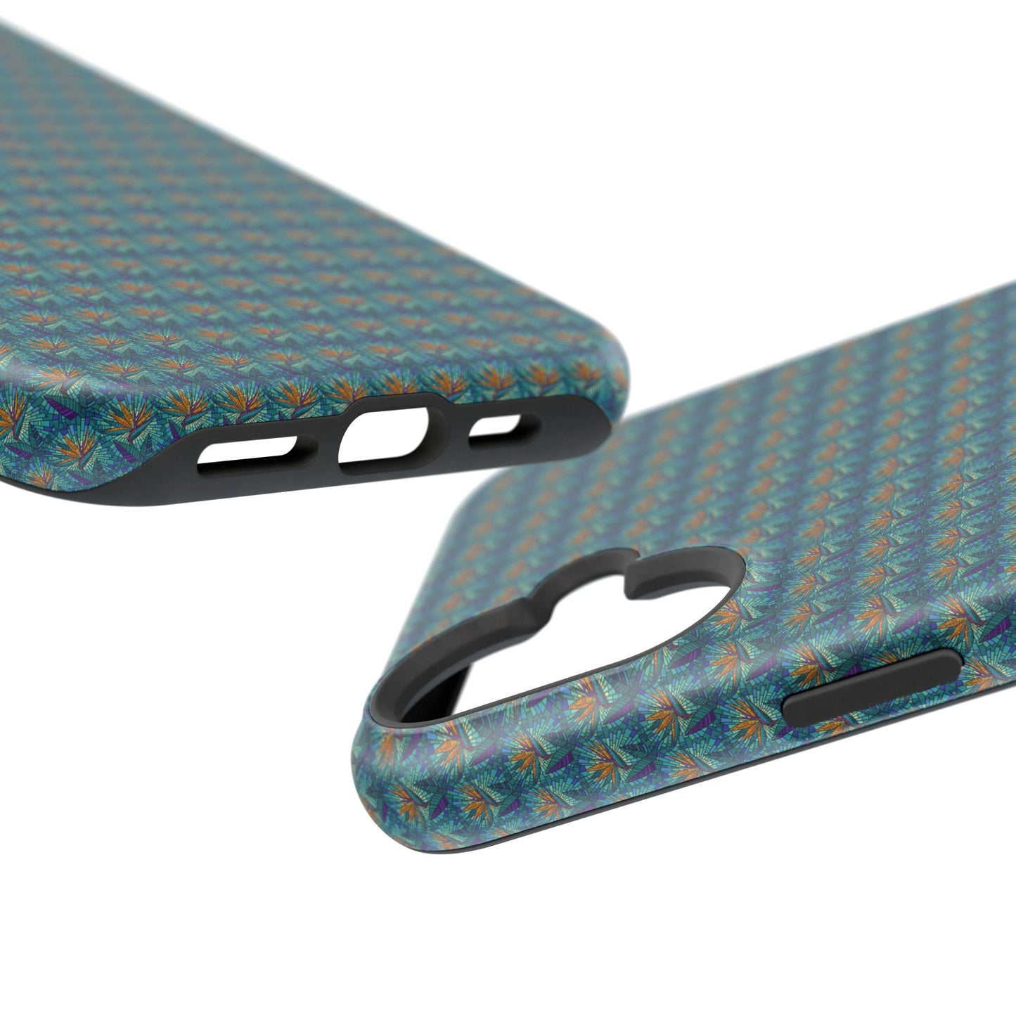Abstract Mosaic Sunburst Pattern MagSafe® Phone case