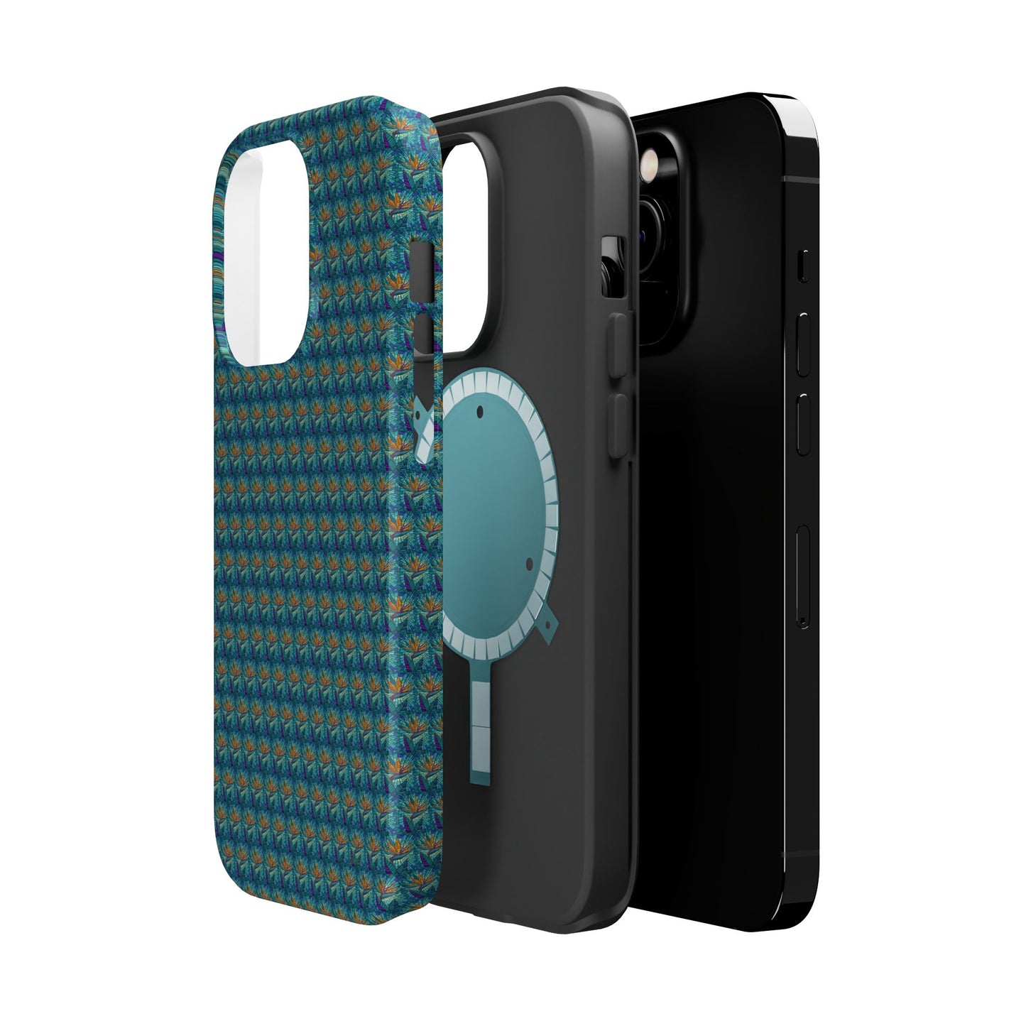 Abstract Mosaic Sunburst Pattern MagSafe® Phone case