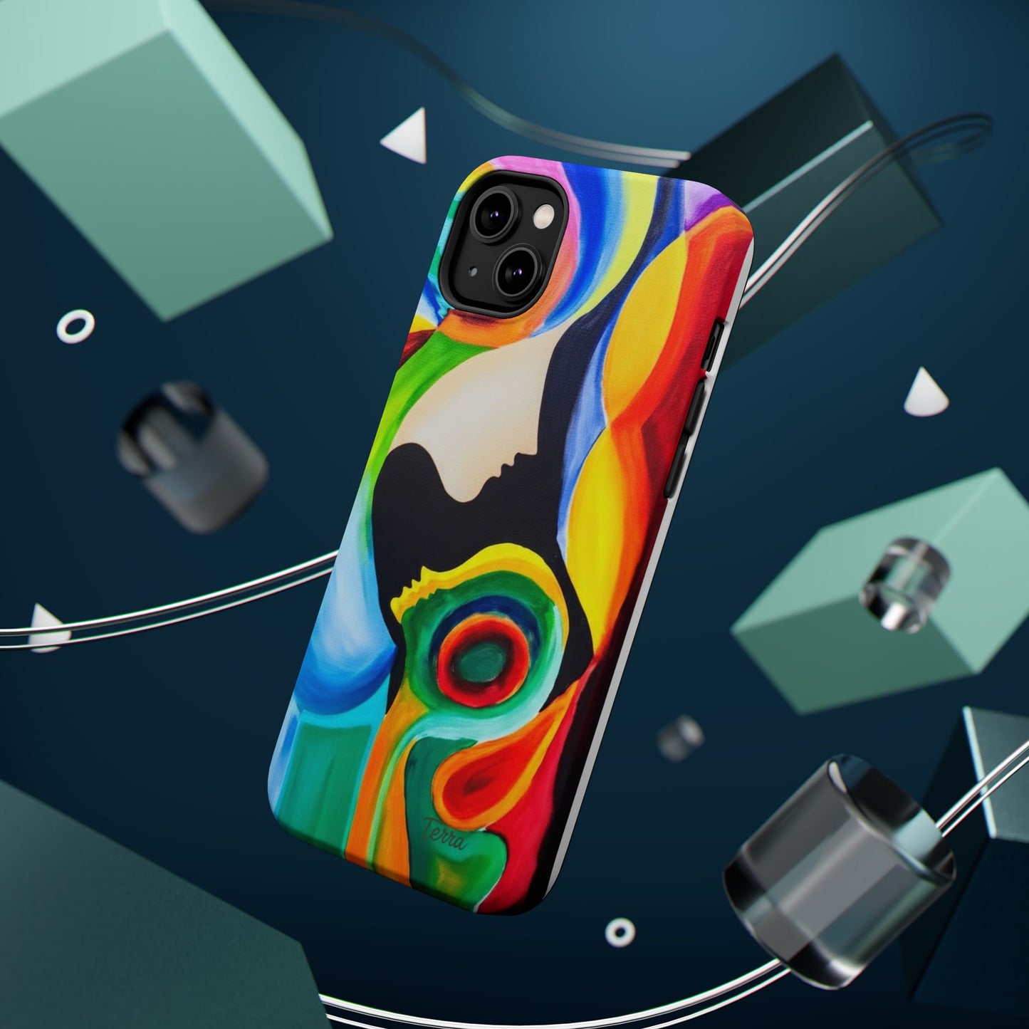 Kaleidoscope Kissed Colors – MagSafe® Phone Case