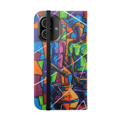 Rhythm of the Pots Flip Wallet Case
