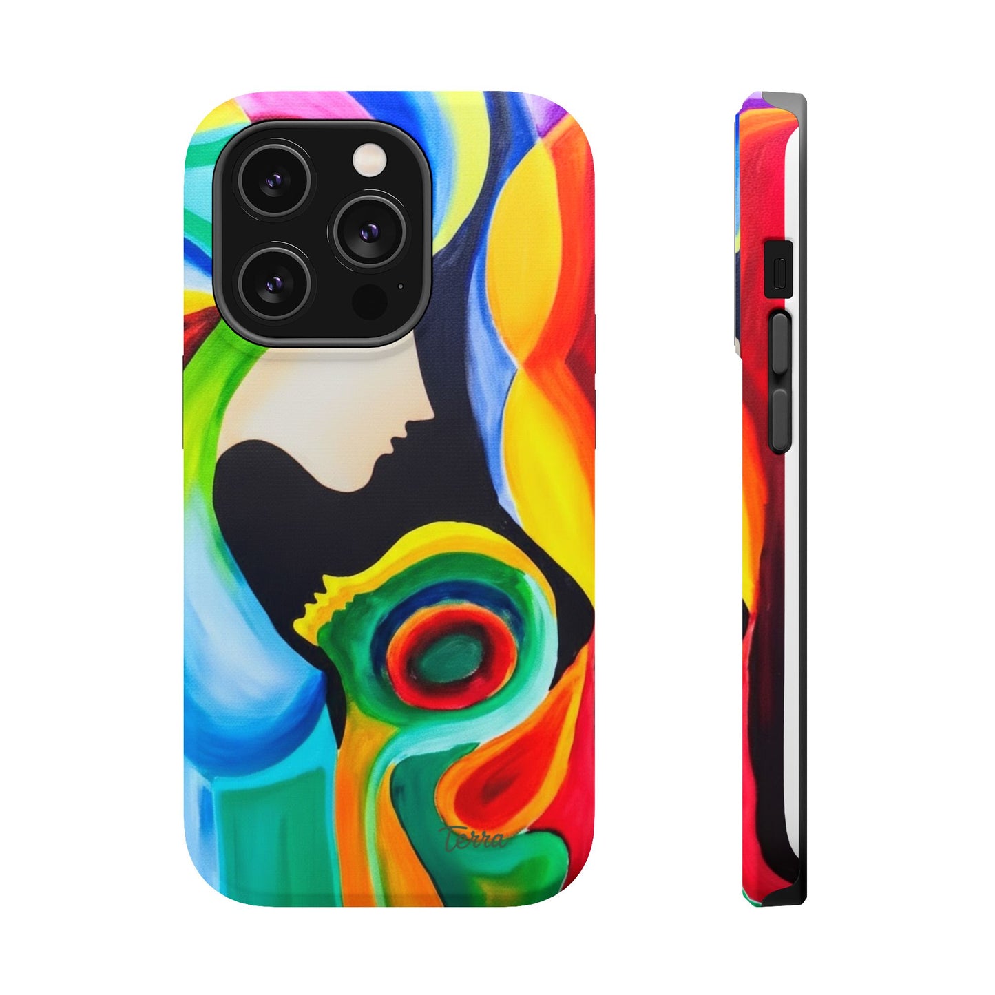 Kaleidoscope Kissed Colors – MagSafe® Phone Case