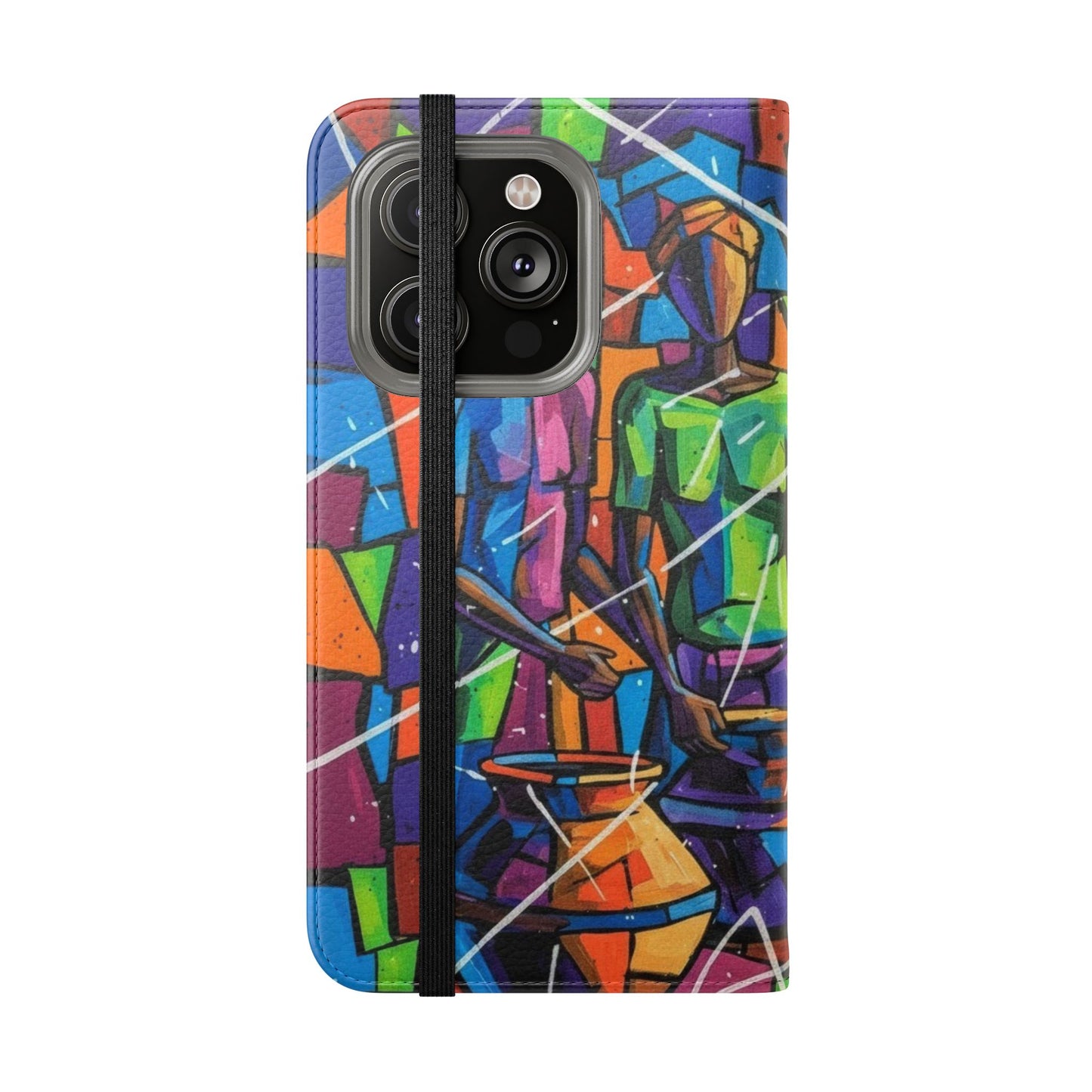 Rhythm of the Pots Flip Wallet Case