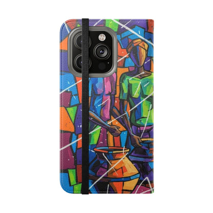 Rhythm of the Pots Flip Wallet Case