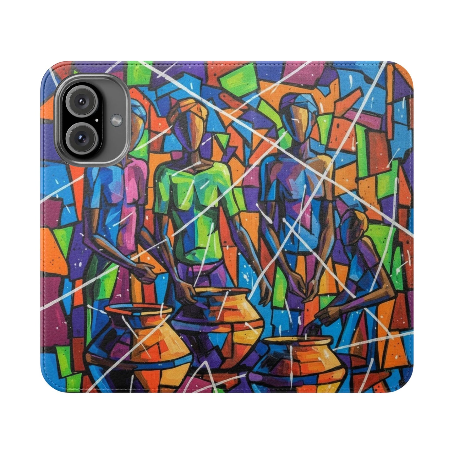 Rhythm of the Pots Flip Wallet Case