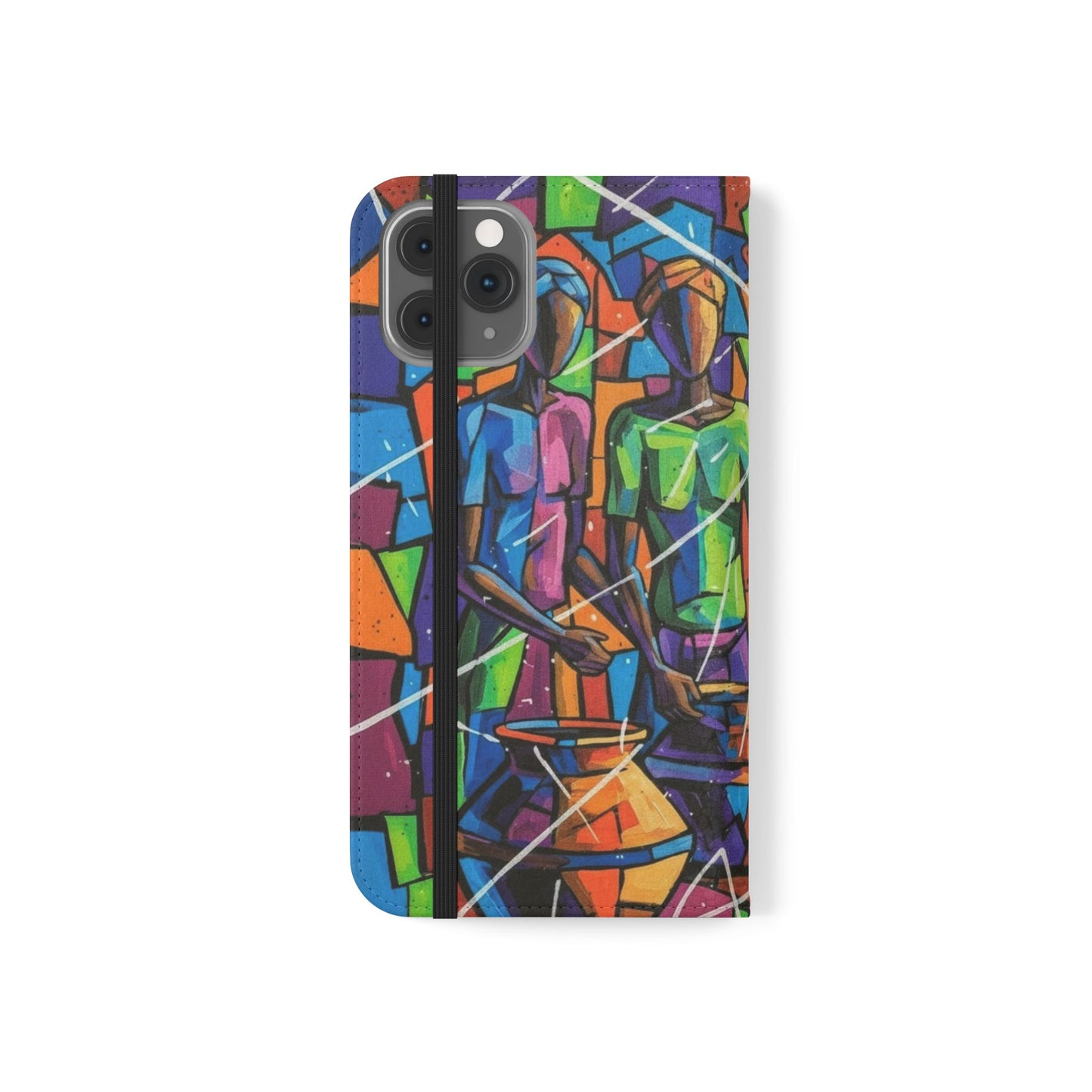 Rhythm of the Pots Flip Wallet Case