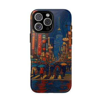 Neon Rain: Stories Beneath the City Lights MagSafe® Phone Case