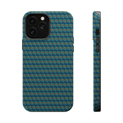 Abstract Mosaic Sunburst Pattern MagSafe® Phone case