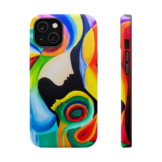Kaleidoscope Kissed Colors – MagSafe® Phone Case