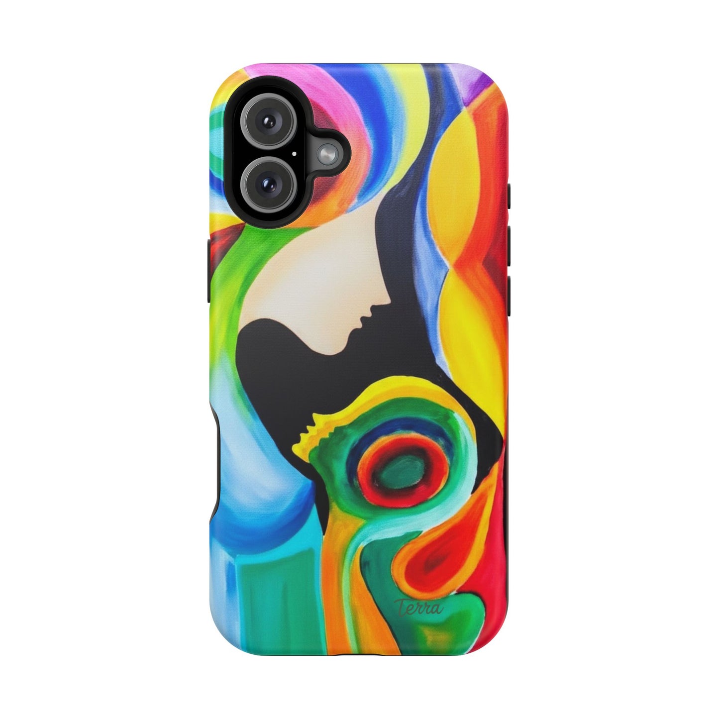 Kaleidoscope Kissed Colors – MagSafe® Phone Case