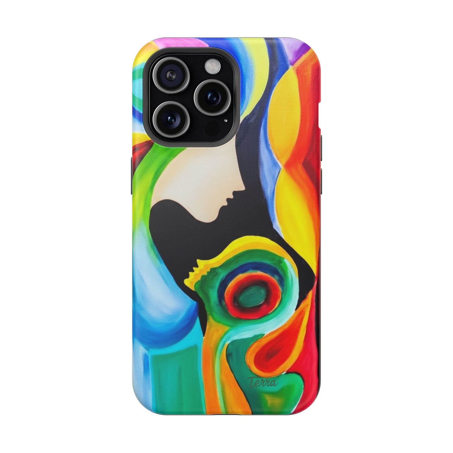 Kaleidoscope Kissed Colors – MagSafe® Phone Case