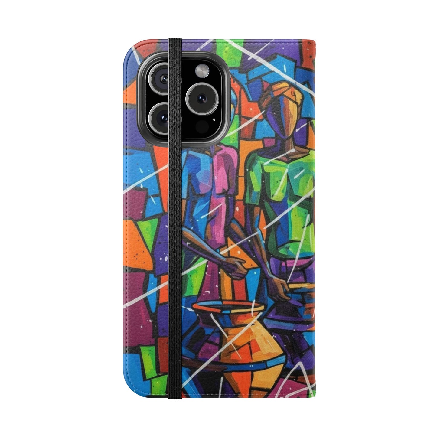 Rhythm of the Pots Flip Wallet Case