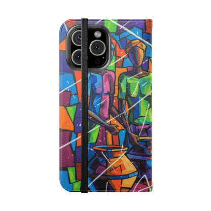 Rhythm of the Pots Flip Wallet Case