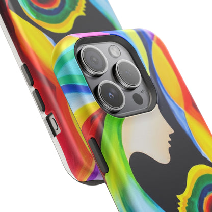 Kaleidoscope Kissed Colors – MagSafe® Phone Case