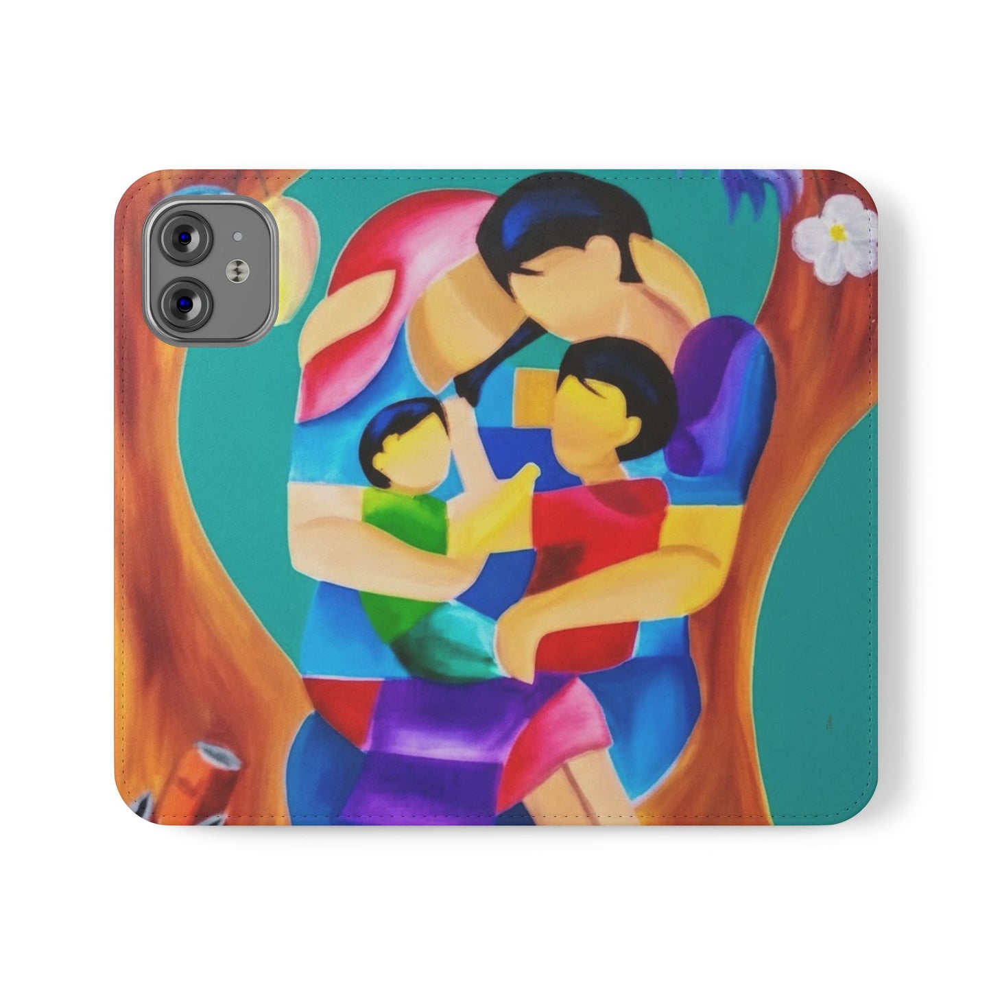 Embrace of the Filipino Family Flip Case