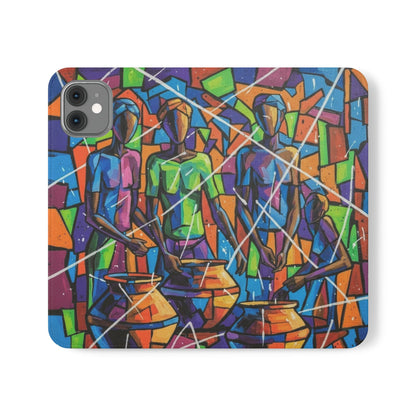 Rhythm of the Pots Flip Wallet Case