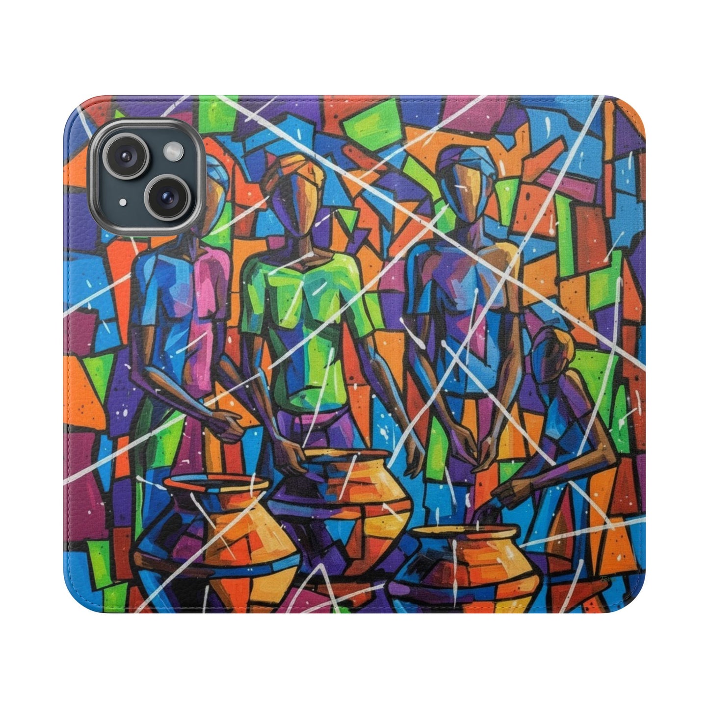 Rhythm of the Pots Flip Wallet Case