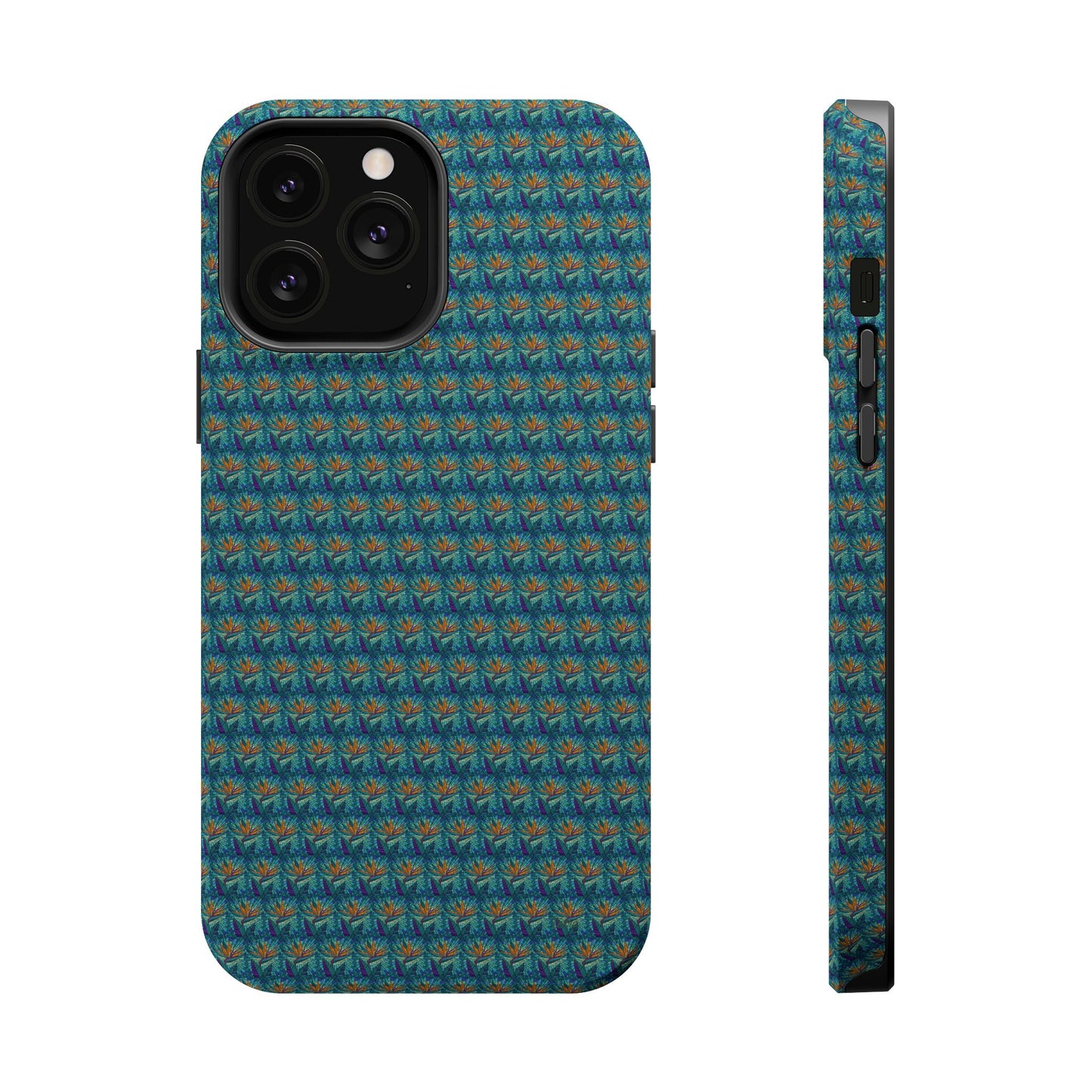 Abstract Mosaic Sunburst Pattern MagSafe® Phone case