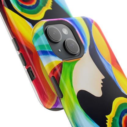 Kaleidoscope Kissed Colors – MagSafe® Phone Case