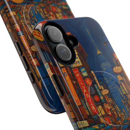 Neon Rain: Stories Beneath the City Lights MagSafe® Phone Case