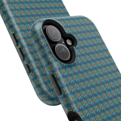 Abstract Mosaic Sunburst Pattern MagSafe® Phone case
