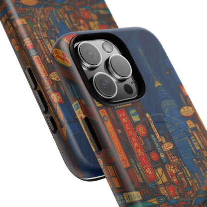 Neon Rain: Stories Beneath the City Lights MagSafe® Phone Case