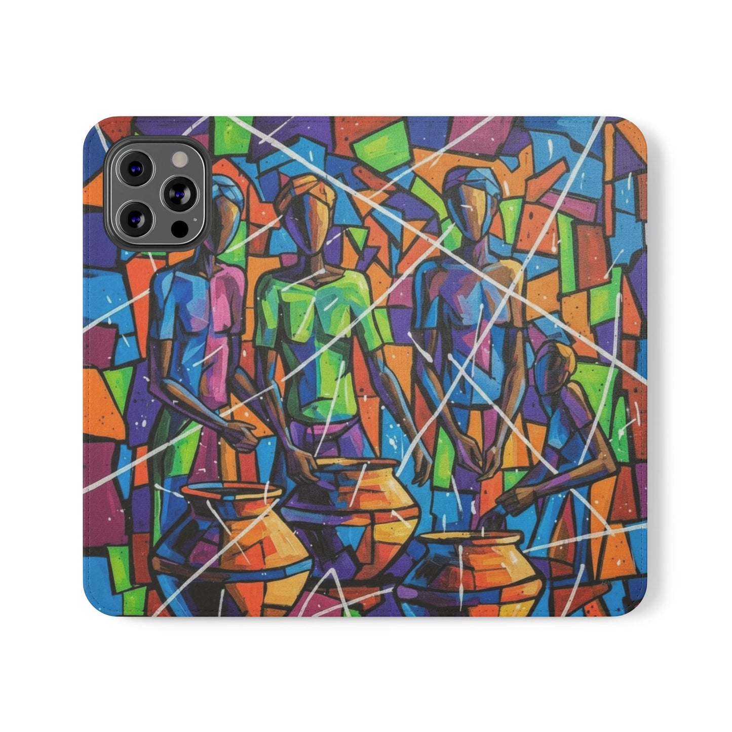 Rhythm of the Pots Flip Wallet Case