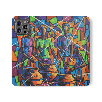 Rhythm of the Pots Flip Wallet Case