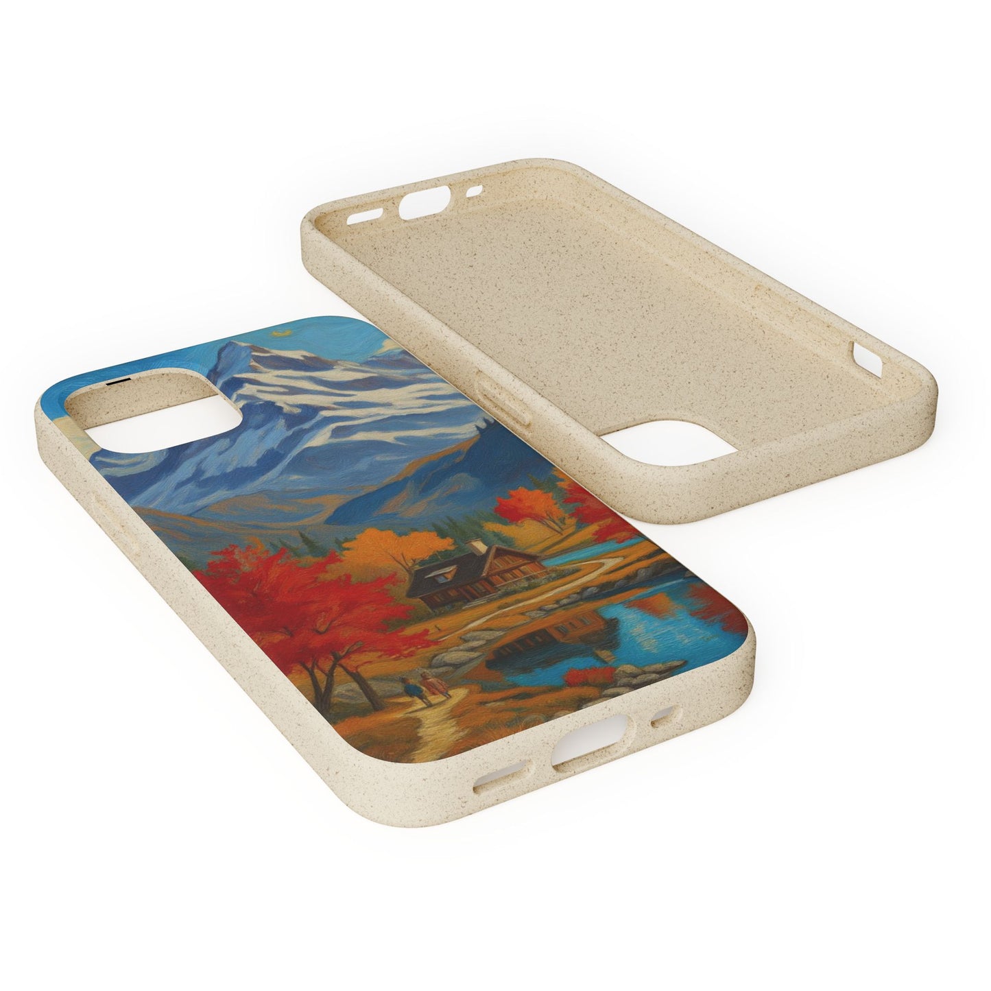 Whispering Pines Retreat Biodegradable Cases