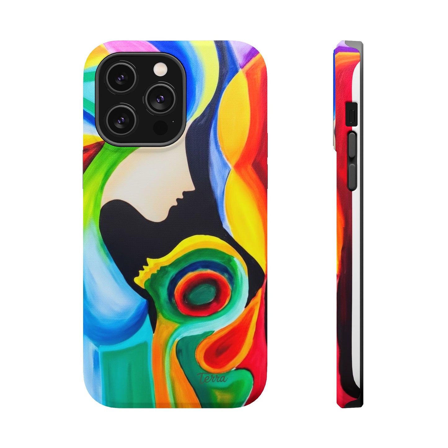 Kaleidoscope Kissed Colors – MagSafe® Phone Case