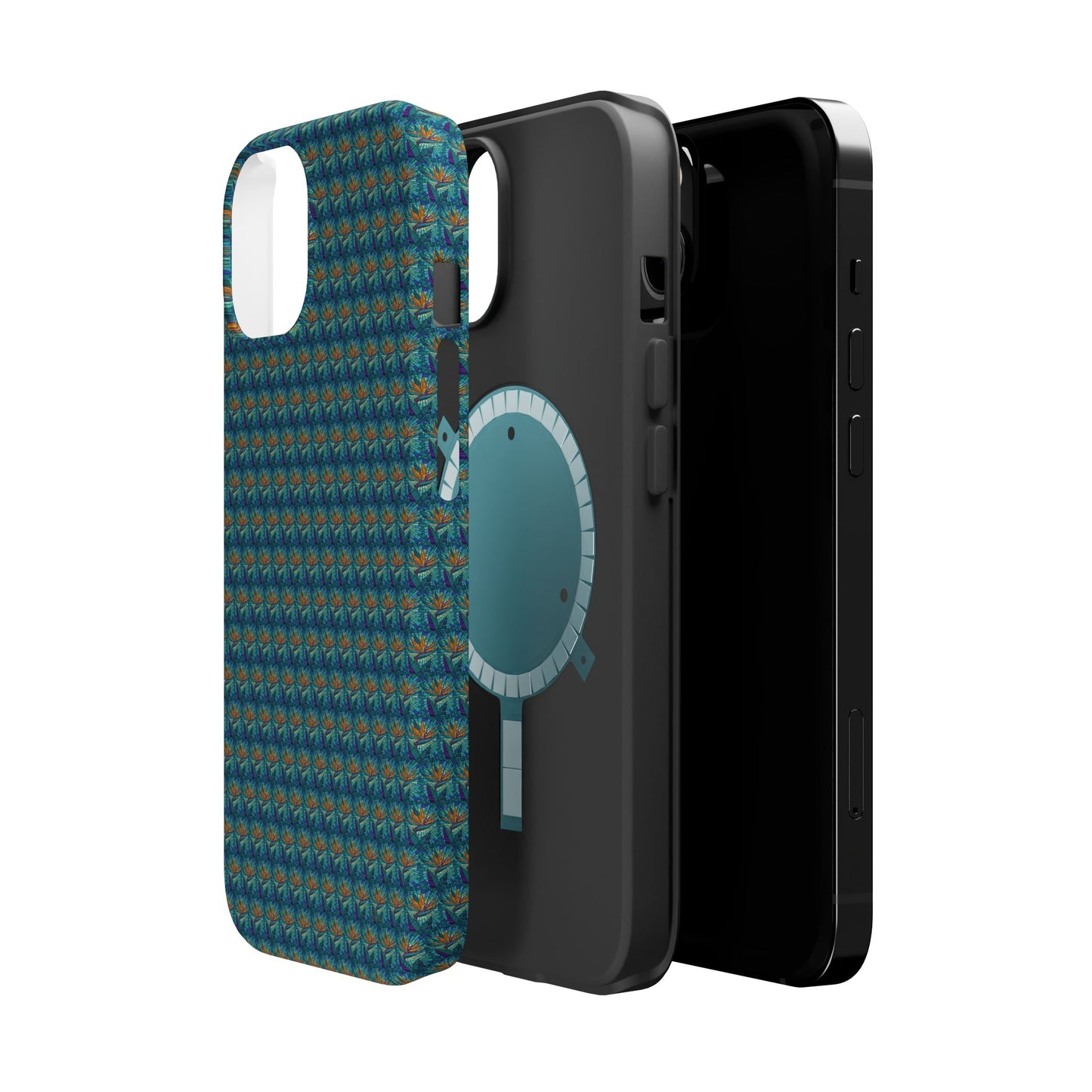 Abstract Mosaic Sunburst Pattern MagSafe® Phone case