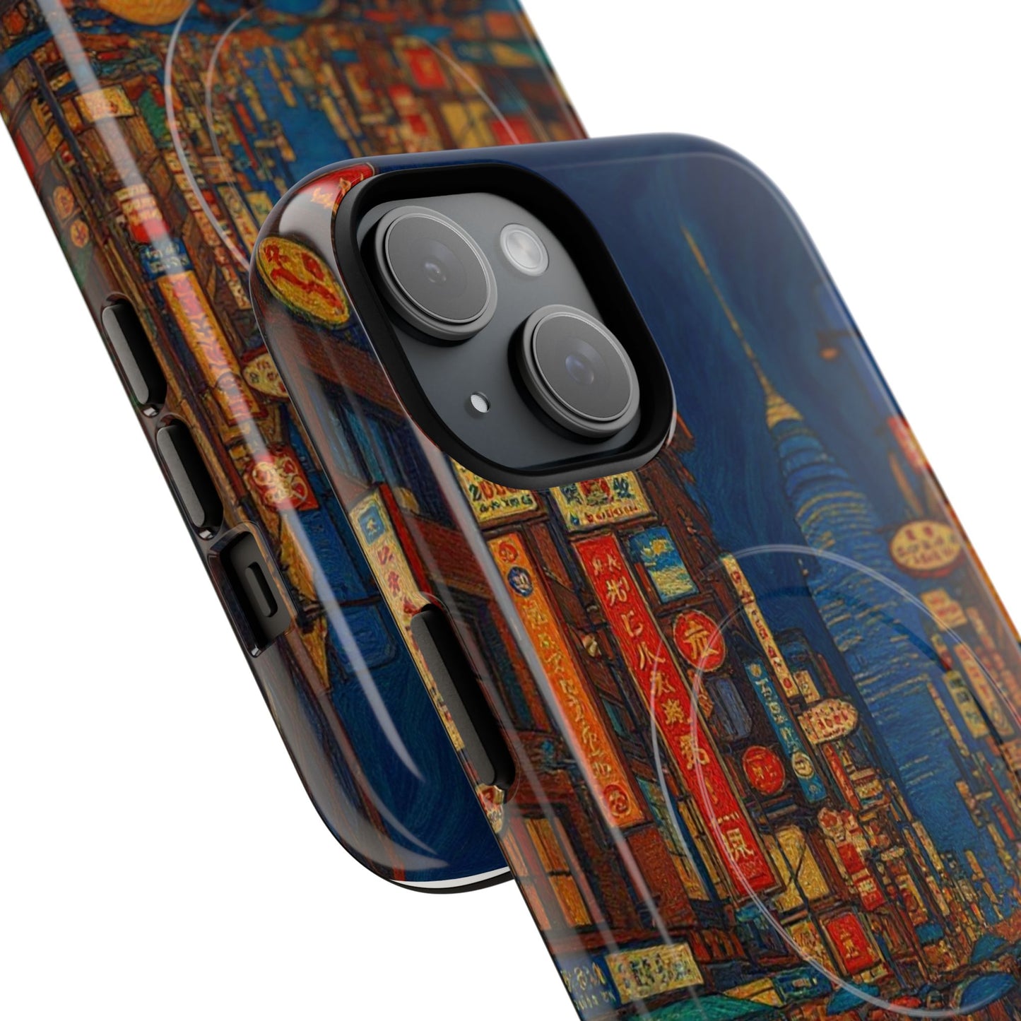 Neon Rain: Stories Beneath the City Lights MagSafe® Phone Case