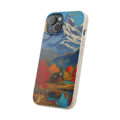 Whispering Pines Retreat Biodegradable Cases