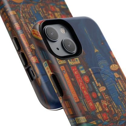 Neon Rain: Stories Beneath the City Lights MagSafe® Phone Case