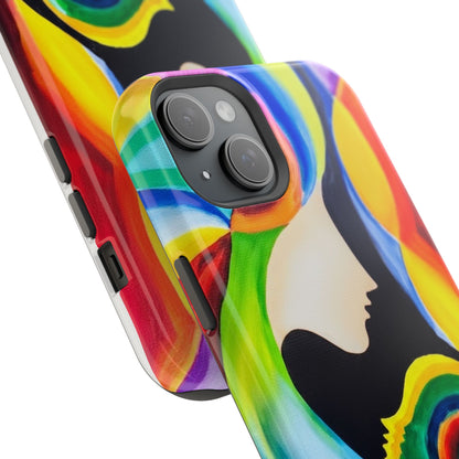 Kaleidoscope Kissed Colors – MagSafe® Phone Case