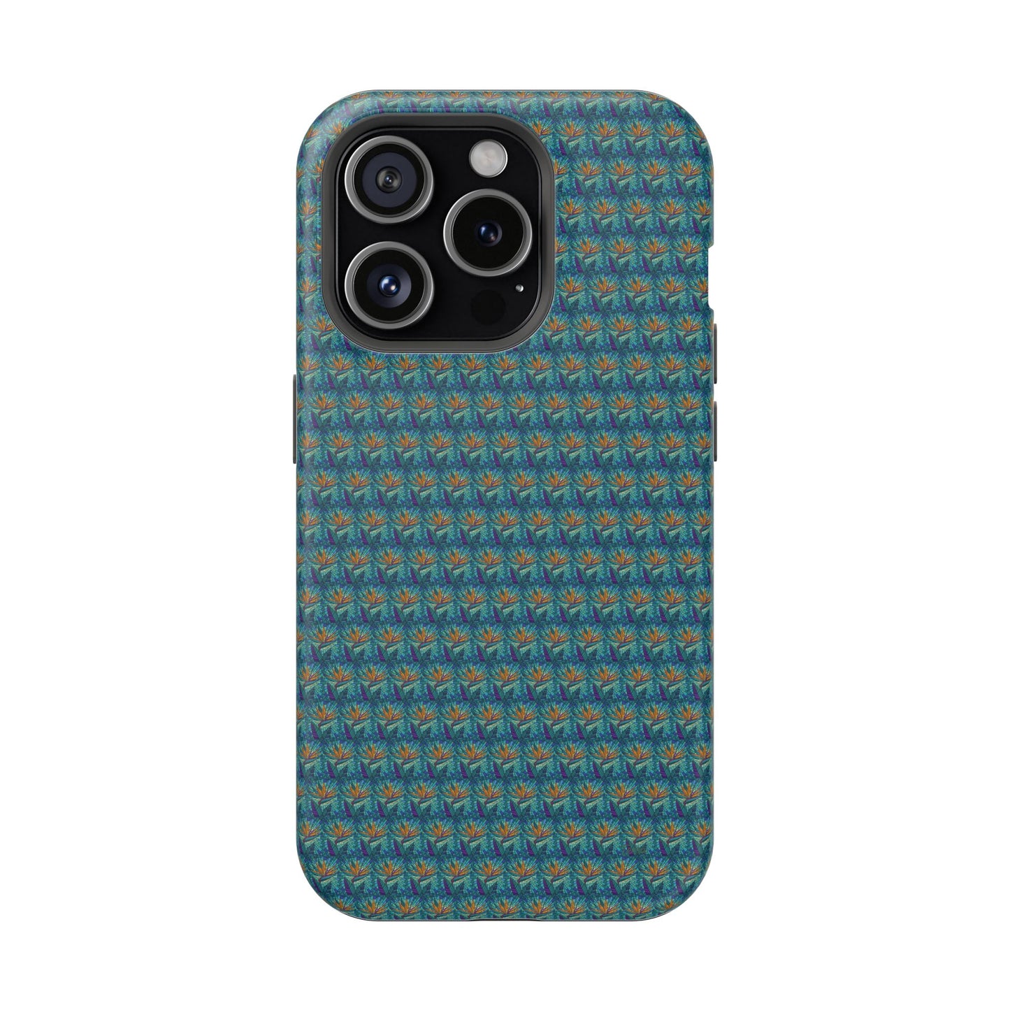 Abstract Mosaic Sunburst Pattern MagSafe® Phone case