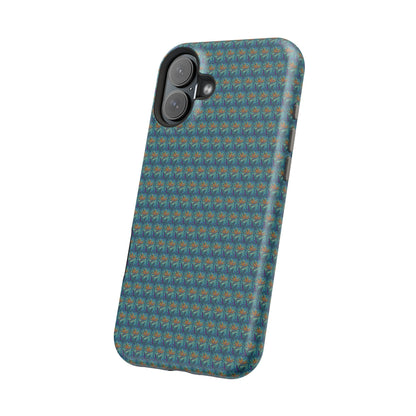 Abstract Mosaic Sunburst Pattern MagSafe® Phone case