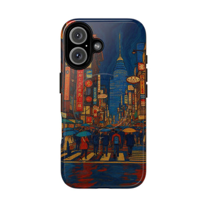 Neon Rain: Stories Beneath the City Lights MagSafe® Phone Case