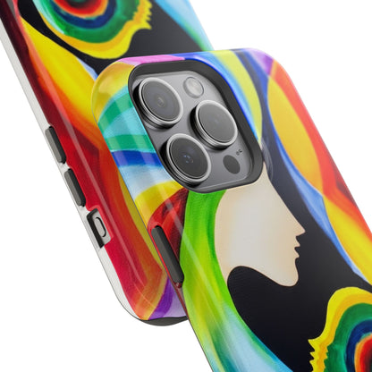 Kaleidoscope Kissed Colors – MagSafe® Phone Case