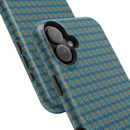 Abstract Mosaic Sunburst Pattern MagSafe® Phone case