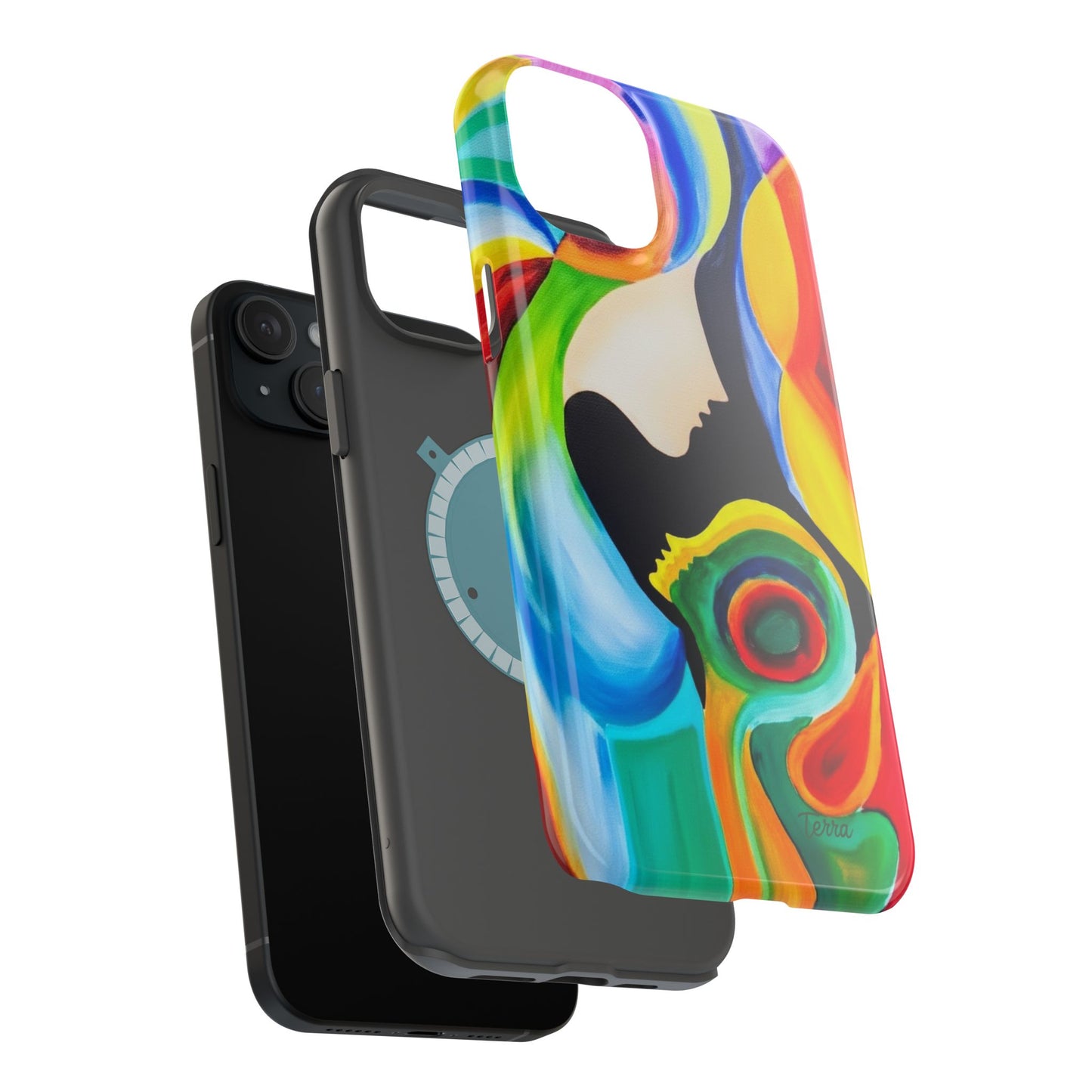 Kaleidoscope Kissed Colors – MagSafe® Phone Case