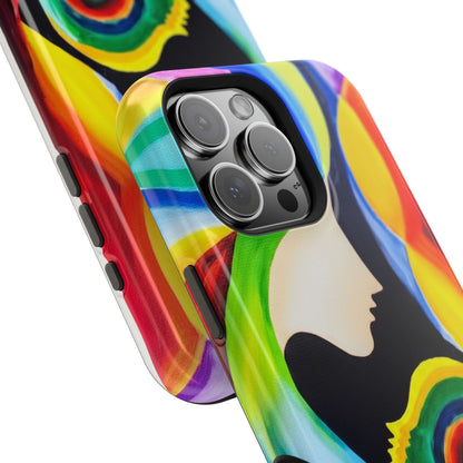 Kaleidoscope Kissed Colors – MagSafe® Phone Case