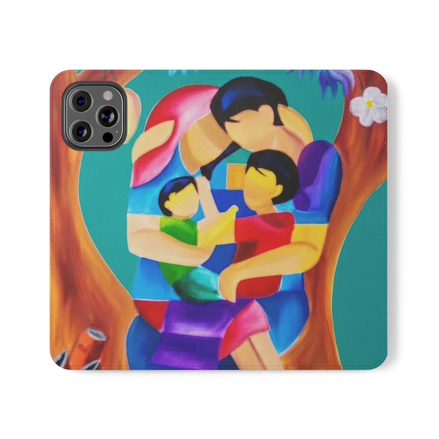 Embrace of the Filipino Family Flip Case