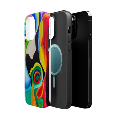 Kaleidoscope Kissed Colors – MagSafe® Phone Case