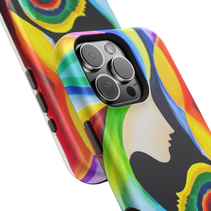 Kaleidoscope Kissed Colors – MagSafe® Phone Case