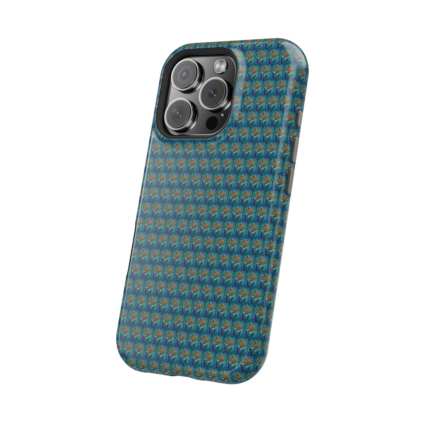 Abstract Mosaic Sunburst Pattern MagSafe® Phone case